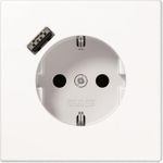 Steckdose SCHUKO LS1520-18AWW mit USB Typ A (LS1520-18AWW)