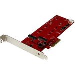 StarTech.com 2x M.2 SSD Controller Card (PEX2M2)