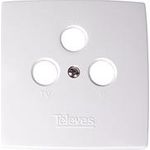 Televes Deutschland GmbH Abdeckplatte f. 3-f. Ant.Dose rws AD3T (544302)