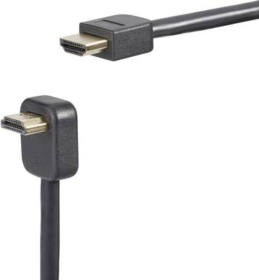 SpeaKa Professional HDMI Anschlusskabel [1x HDMI-Stecker - 1x HDMI-Stecker] 0.9 m Schwarz (SP-7870068)