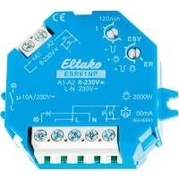 Eltako AP-/UP-Stromstoß-Schalter ESR61NP, 1 Schließer 10 A ESR61NP 8 - 230 V/UC oder 230 V 1 Schließer 10 A 250 V/AC (Gl (61100001)