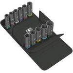 Wera Impaktor Deep Set 1 05004841001 Außen-Sechskant Steckschlüsseleinsatz-Set 11teilig 1/2" (05004841001)