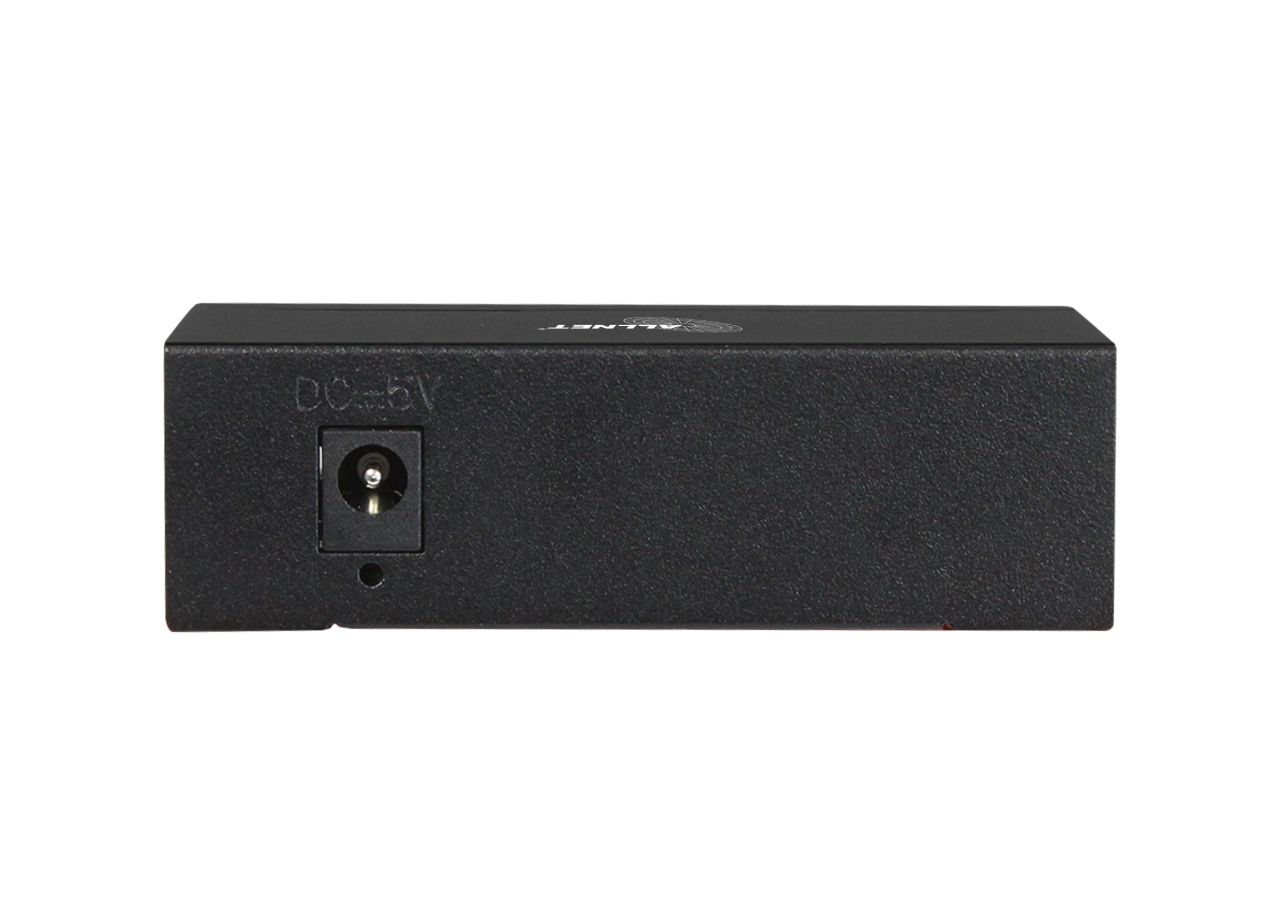 ALLNET ALL-SG8005 Unmanaged Layer2 Desktop-Switch 5x Gigabit Ethernet Lüfterlos Schwarz