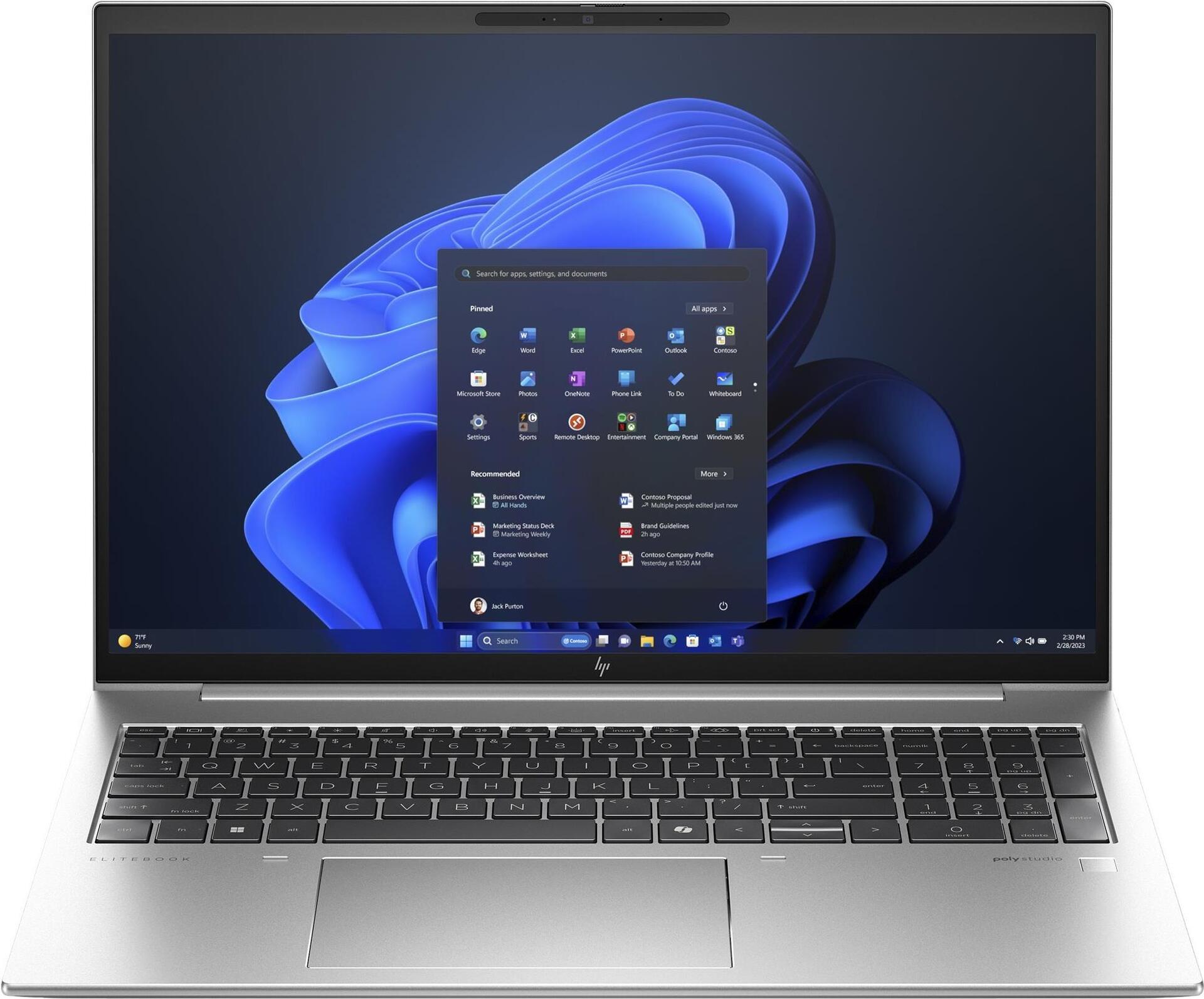 HP EliteBook 860 G11 Notebook 16" Intel Core Ultra 5 125U vPro 16 GB RAM 512 GB SSD