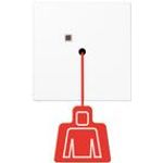 Jung NRSLS0834ZTWW Zugtaster o.Krallen o.Rahmen alpinweiß (NRSLS0834ZTWW)