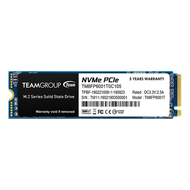 Team Group MP33 1 TB SSD PCIe 3.0 x4 (NVMe) M.2 2280