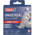 Tesa doppelseitiges Klebeband Universal 3m 30mm hochtransp. (55810-00000-00)