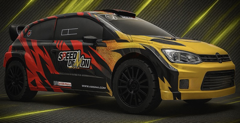 Absima Speed Demon Rally Car 1:12 4WD RTR Rot