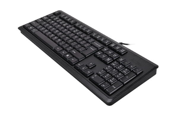 A4Tech KR-92 Kabelgebundene Tastatur USB QWERTY Englisch (US) Schwarz