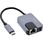 InLine® USB-C 3-in-1 Adapter, Gigabit, Audio, PD 3.0 (33382I)