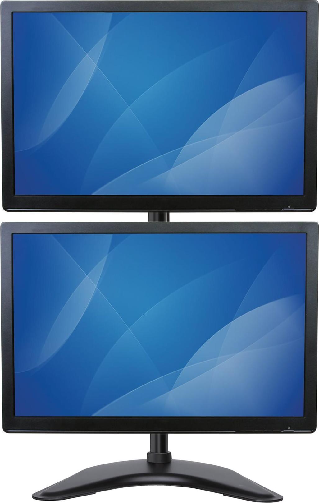 StarTech.com ARMBARDUOV Vertikale Dual Monitorhalterung 27" Schwarz