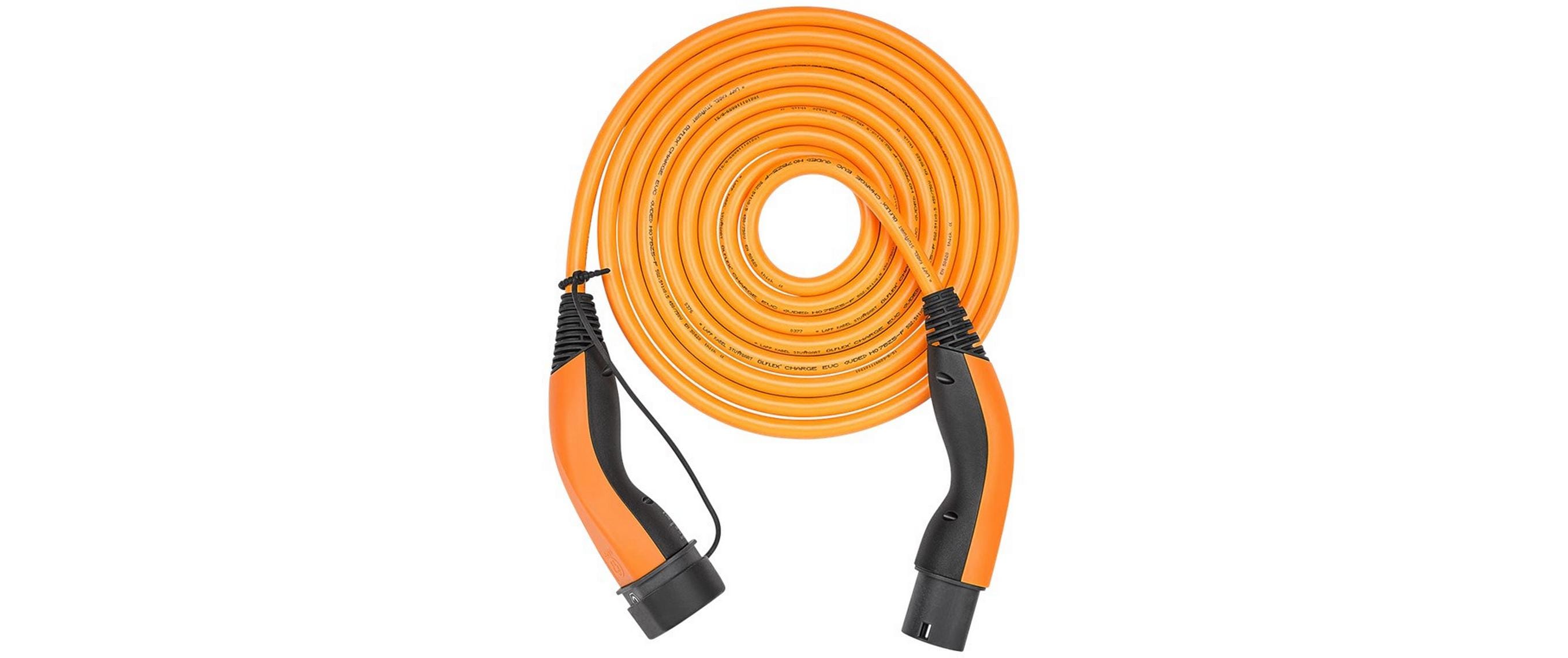 Lapp HELIX 61796 Typ 2 Ladekabel 11 kW 5 m Orange