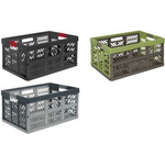 keeeper Profi-Klappbox "ben", 45 Liter, PP, graphite Tragkraft: 50 kg, patentierter Faltmechanismus, - 1 Stück (1029782600000)