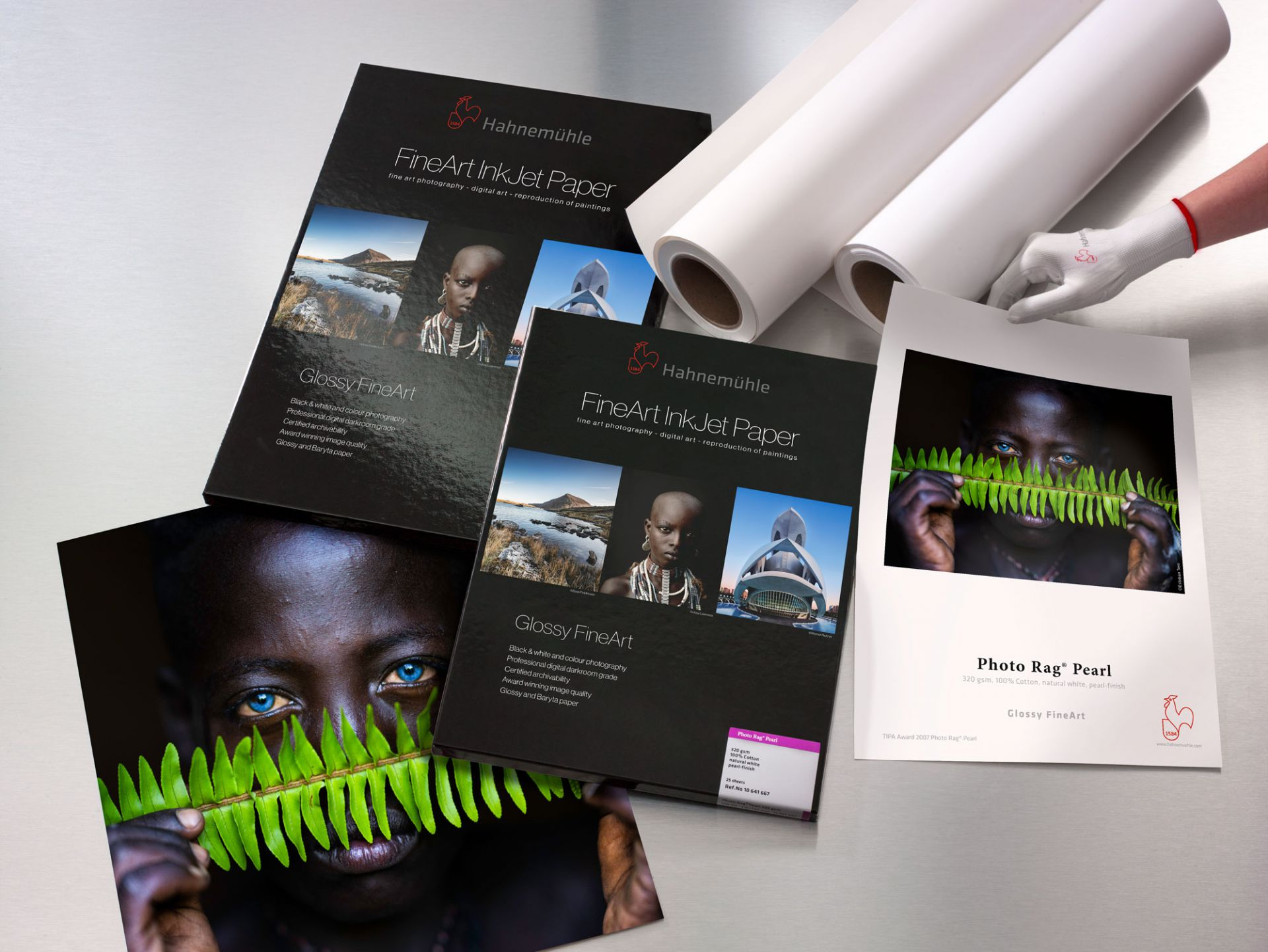 Hahnemühle Photo Rag Pearl A3 Fine Art-Fotopapier 320 g/m² 25 Blatt Natural White