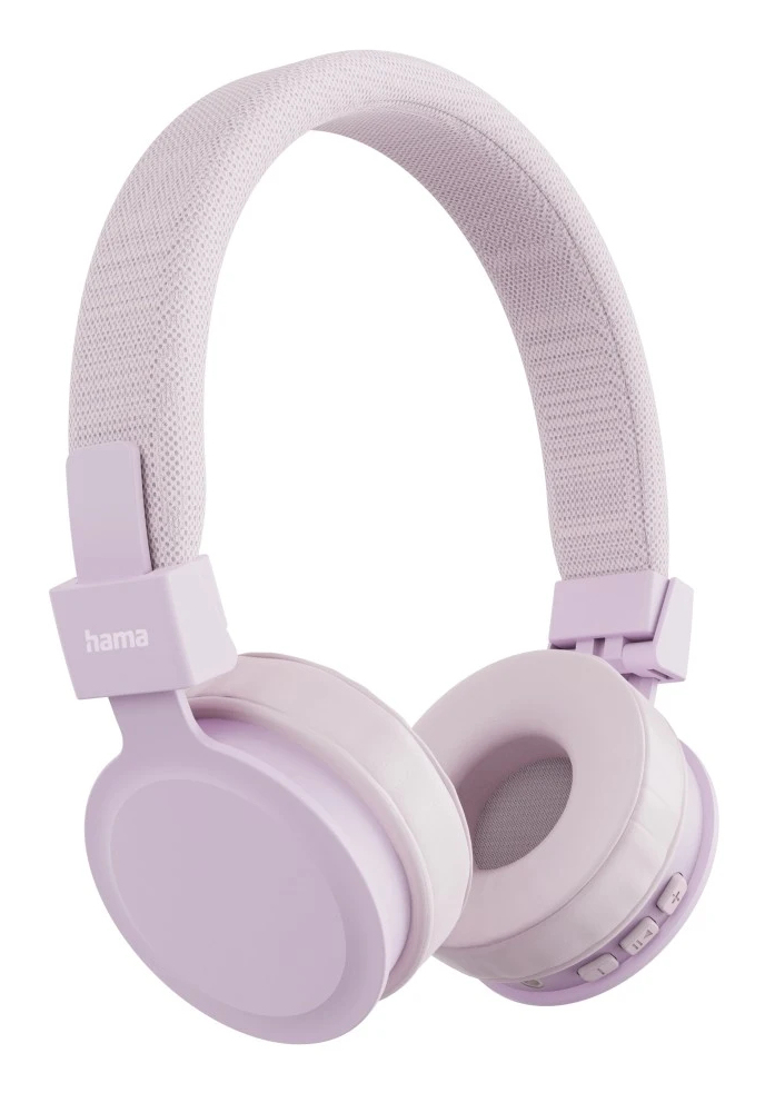 Hama Freedom Lit III On-Ear Bluetooth Kopfhörer, faltbar, USB Typ-C, Pink
