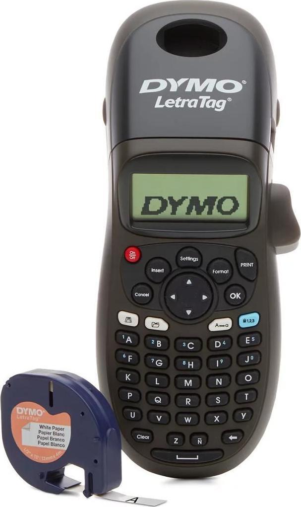 Dymo LetraTag LT-100H Beschriftungsgerät 180 dpi LCD Schwarz