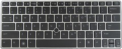 Hewlett Packard Keyboard Belgian HP Elitebook 2570p (701979-A41)