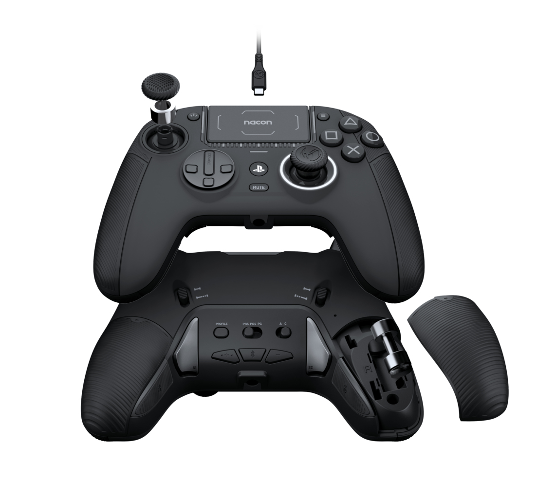 NACON Revolution 5 Pro Wireless Controller für PS5, PS4 & PC Schwarz