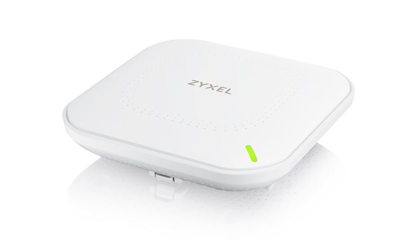 ZyXEL True WiFi 6 AX1800 WLAN-AP (802.11ax Dual-Band), 1,77 Gbit/s mit ODFMA und Dual 2x2 MU-MIMO-Antenne, verwaltbar über Nebula App/Cloud oder Standalone (NWA50AX-EU0102F)