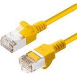 Microconnect V-FTP6A02Y-SLIM Netzwerkkabel Gelb 2 m Cat6a U/FTP (STP) (V-FTP6A02Y-SLIM)