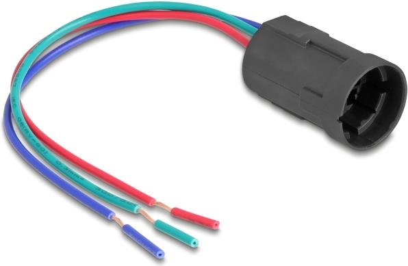 Delock Fassung für 19 mm 3 Pin Taster oder Schalter (90789)