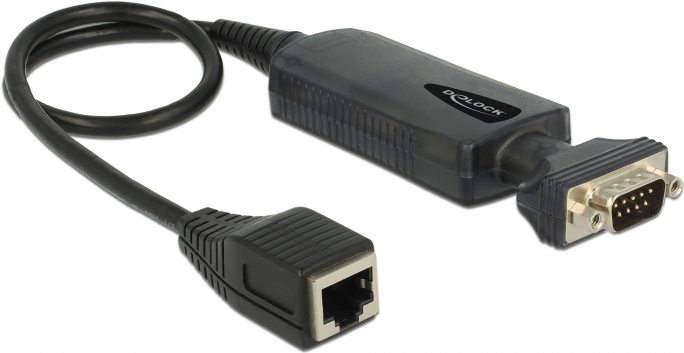 DeLock - Serieller Adapter - Ethernet 100 - RS-232 x 1 62976