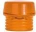 Wiha 26616 Schlagkopf, orange transparent für Safety Schonhammer (26616)