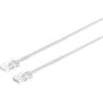 shiverpeaks Netzwerkkabel-Patchkabel-Flachkabel, Flat U/UTP cat. 6, slim, weiß, 0,25m (75711-SL0.25W)
