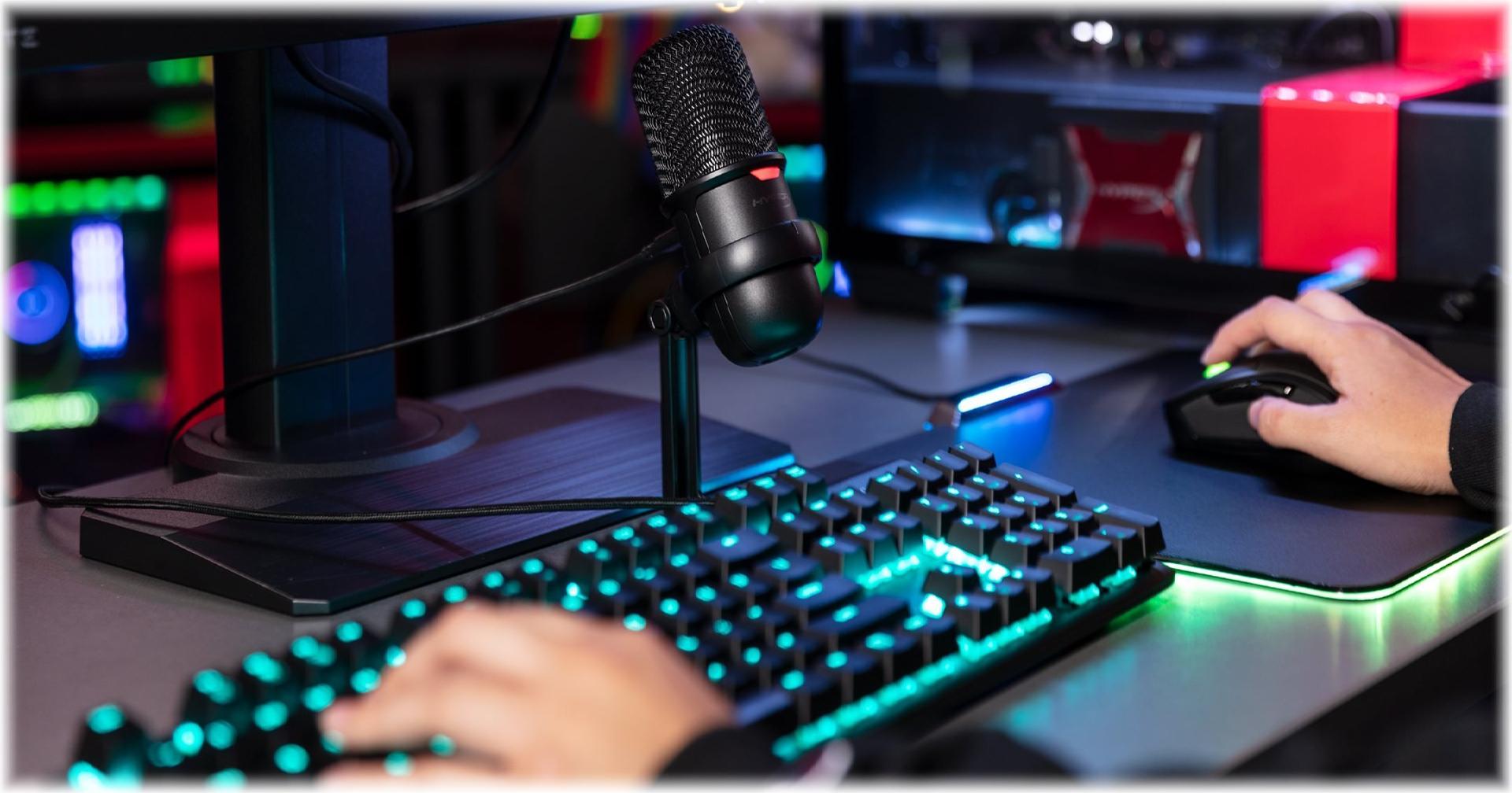 HyperX SoloCast USB-Mikrofon Schwarz