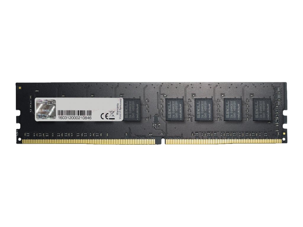 G.Skill Value Series DDR4 16 GB RAM Kit 2x8 GB 2666 MHz CL19 Schwarz