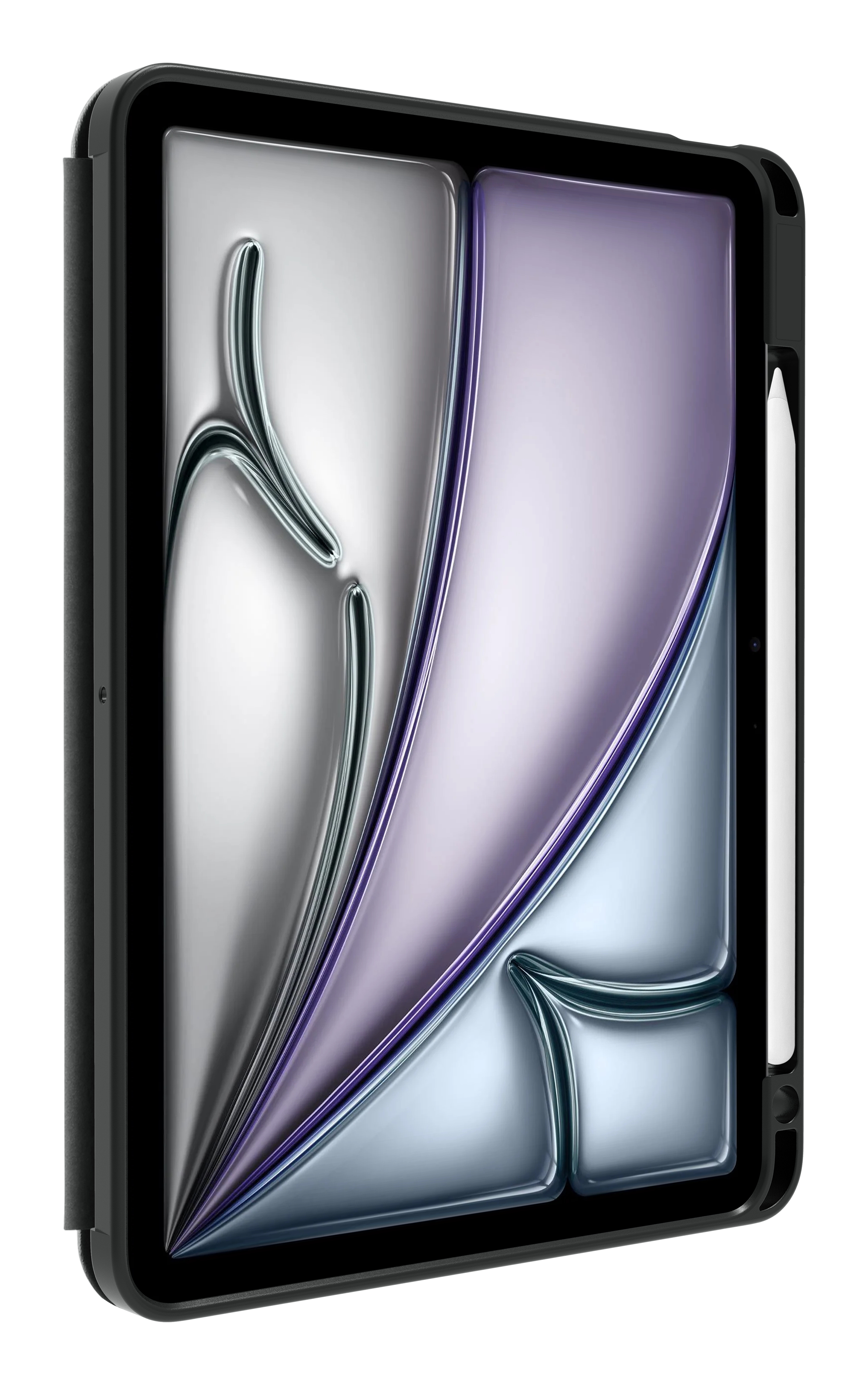 OtterBox React Series React Folio Flip-Hülle für iPad Air 11" (M3/M2/5./4. Generation) Schwarz