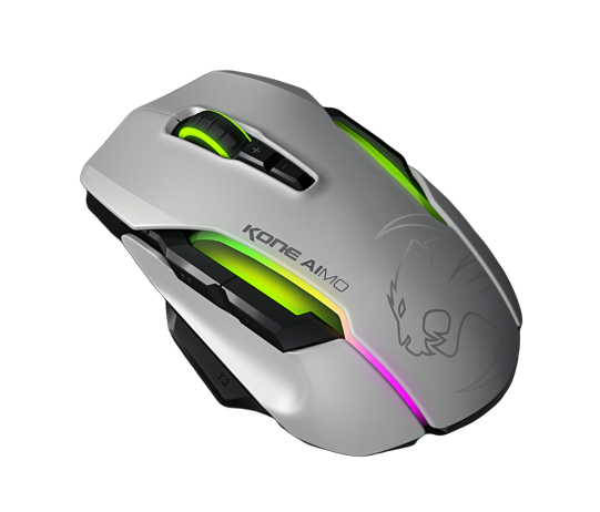 ROCCAT Kone AIMO Gaming-Maus USB Optisch 16000 DPI Weiß