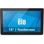 Elo 1594L, 38,1cm (15''), Projected Capacitive, 10 TP, Full HD, Kit, schwarz Touchmonitor (open-frame, Seitenverhältnis: 16:9), Bildschirmdiagonale: 38,1 cm (15''), Projected Capacitive, Multi Touch (10 Punkte), Auflösung: 1920x1080 Pixel, VESA Mount (75x75 mm), Reaktionszeit: 255ms, Helligkeit 315cd, Kontrast: 800:1, VGA, Display-Port, HDMI, inkl.: Kabel (VGA, HDMI), Fernbedienung, QSG, Farbe: schwarz (E131375) (B-Ware)