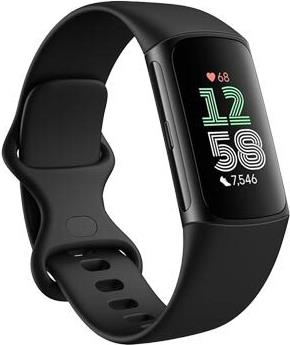 Fitbit Charge 6 AMOLED Aktivitätsmesser Obsidian