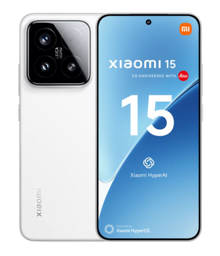 Xiaomi 15 5G 12GB/512GB, white (EU) - 512 GB (6932554406219)