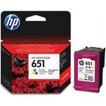 HP 651 Farbe (Cyan, Magenta, Gelb) (C2P11AE)