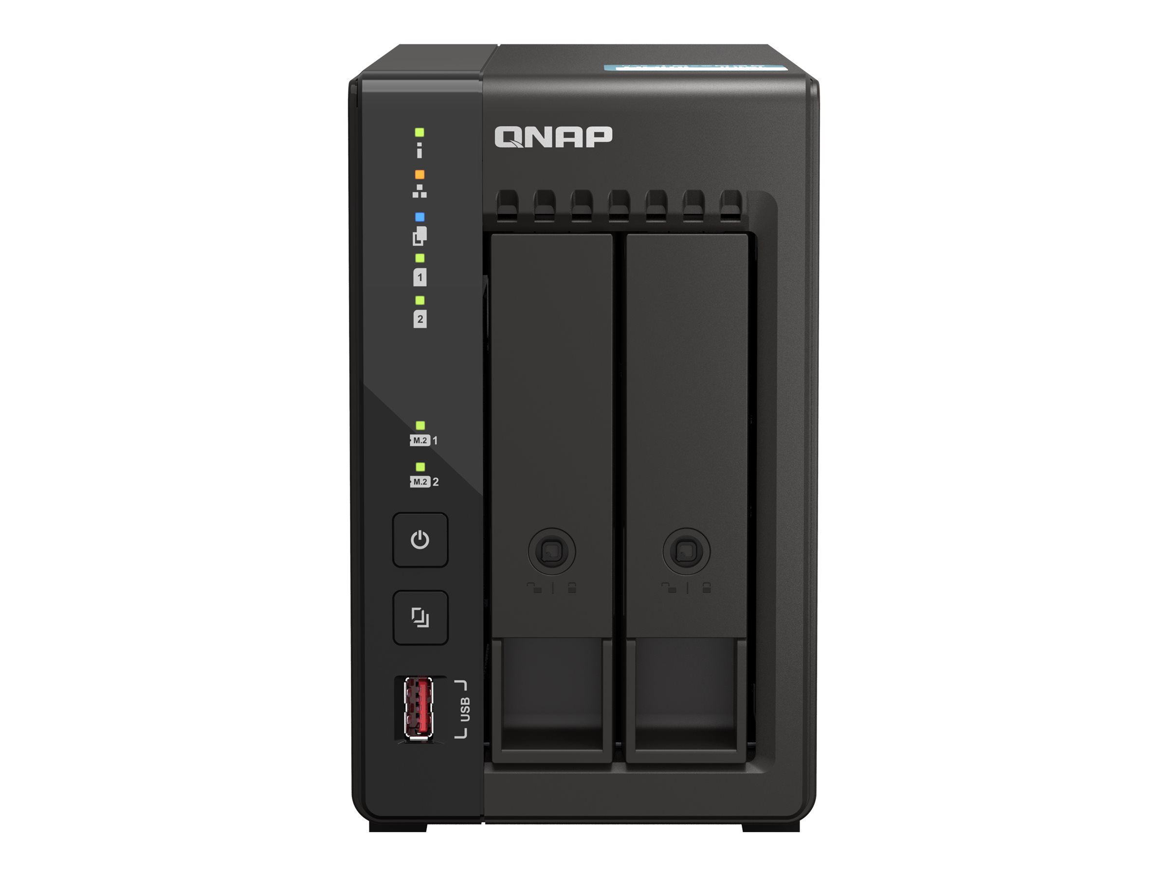QNAP Turbo Station TS-253E 8 GB RAM Schwarz