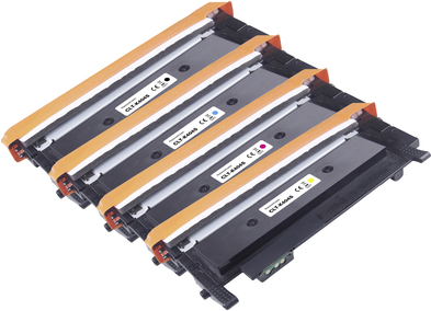 Renkforce Toner Kombi-Pack ersetzt Samsung CLT-P404C, CLT-K404S, CLT-C404S, CLT-M404S, CLT-Y404S Kompatibel Schwarz, Cyan, Magenta, Gelb 1500 Seiten (RF-5628016)