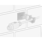 DeLOCK Kabelhalter Natural (Packung mit 10) (60177)