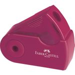 FABER-CASTELL Klappspitzdose Sleeve Mini rot/blau (,82711)