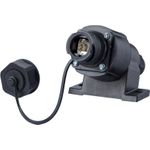 E-DAT Industry IP67 V1 AP + RJ45 field jack insert Cat.6 Class EA, T568B (1401810012KE)