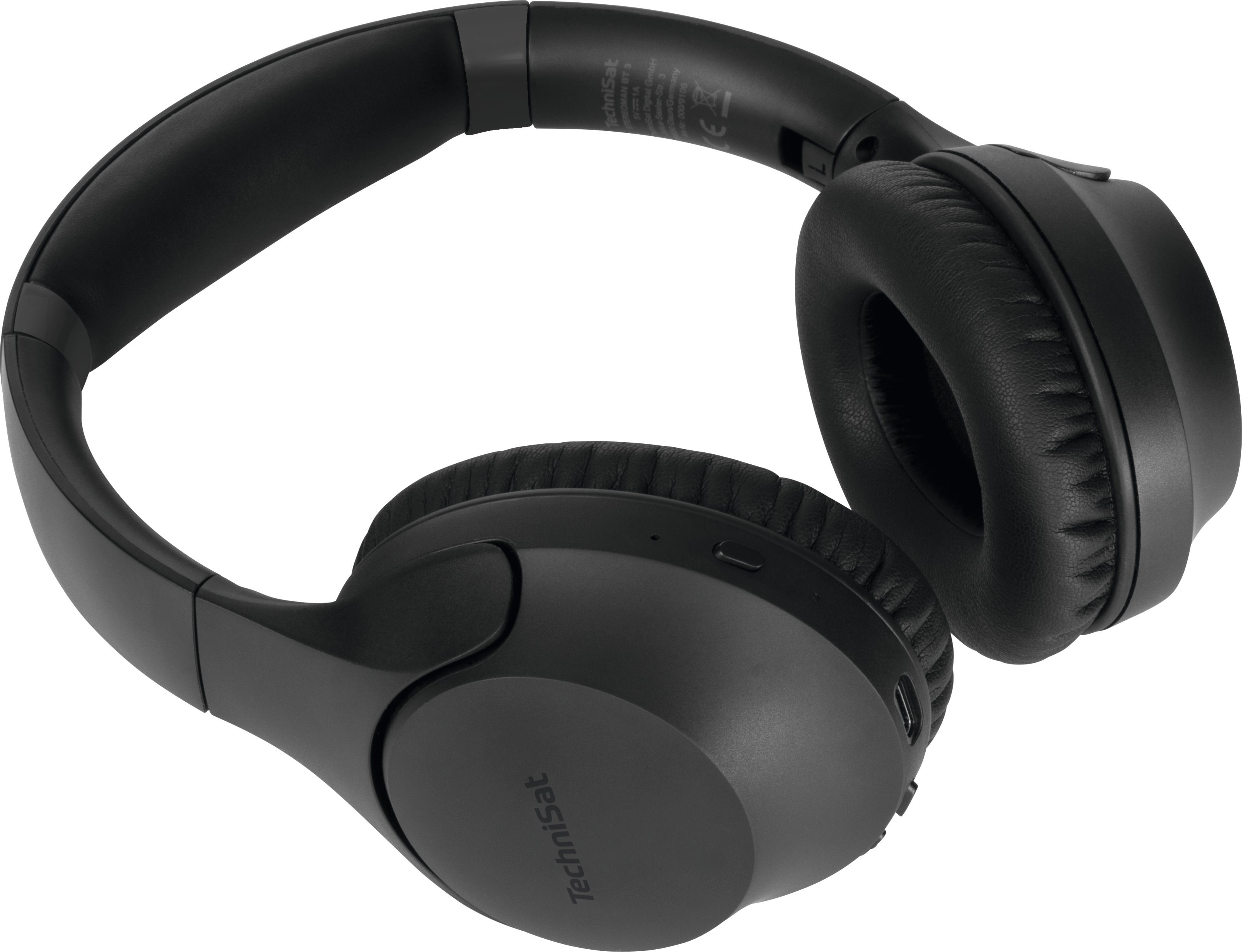 TechniSat StereoMan 3 BT Bluetooth Kopfhörer Schwarz
