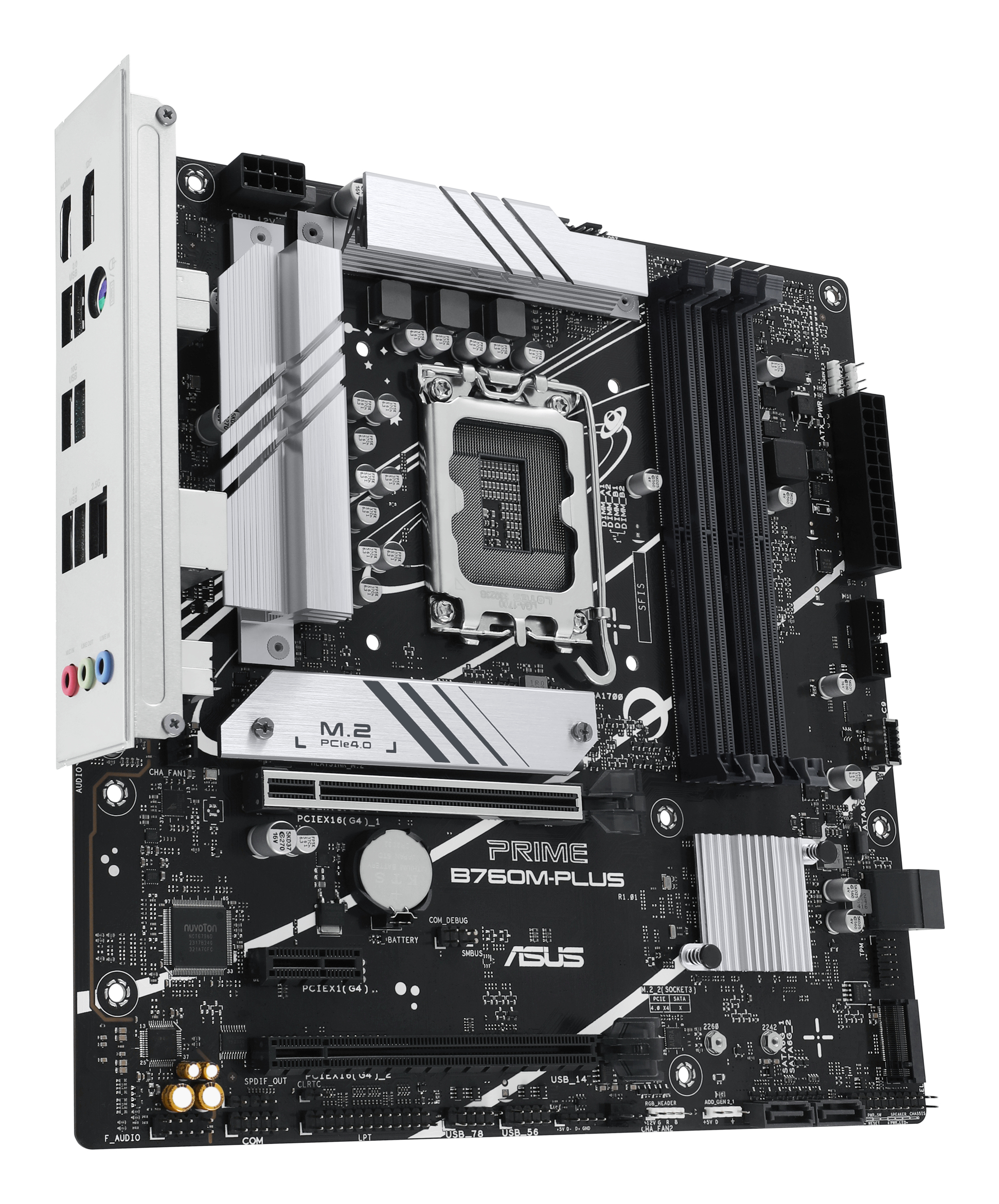 ASUS Prime B760M-PLUS Mainboard LGA 1700 Intel B760 DDR5 Micro ATX
