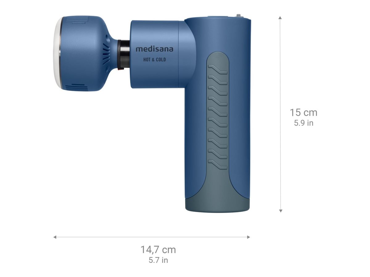 Medisana MG 600 Massagegerät Kabellos Stone Blue