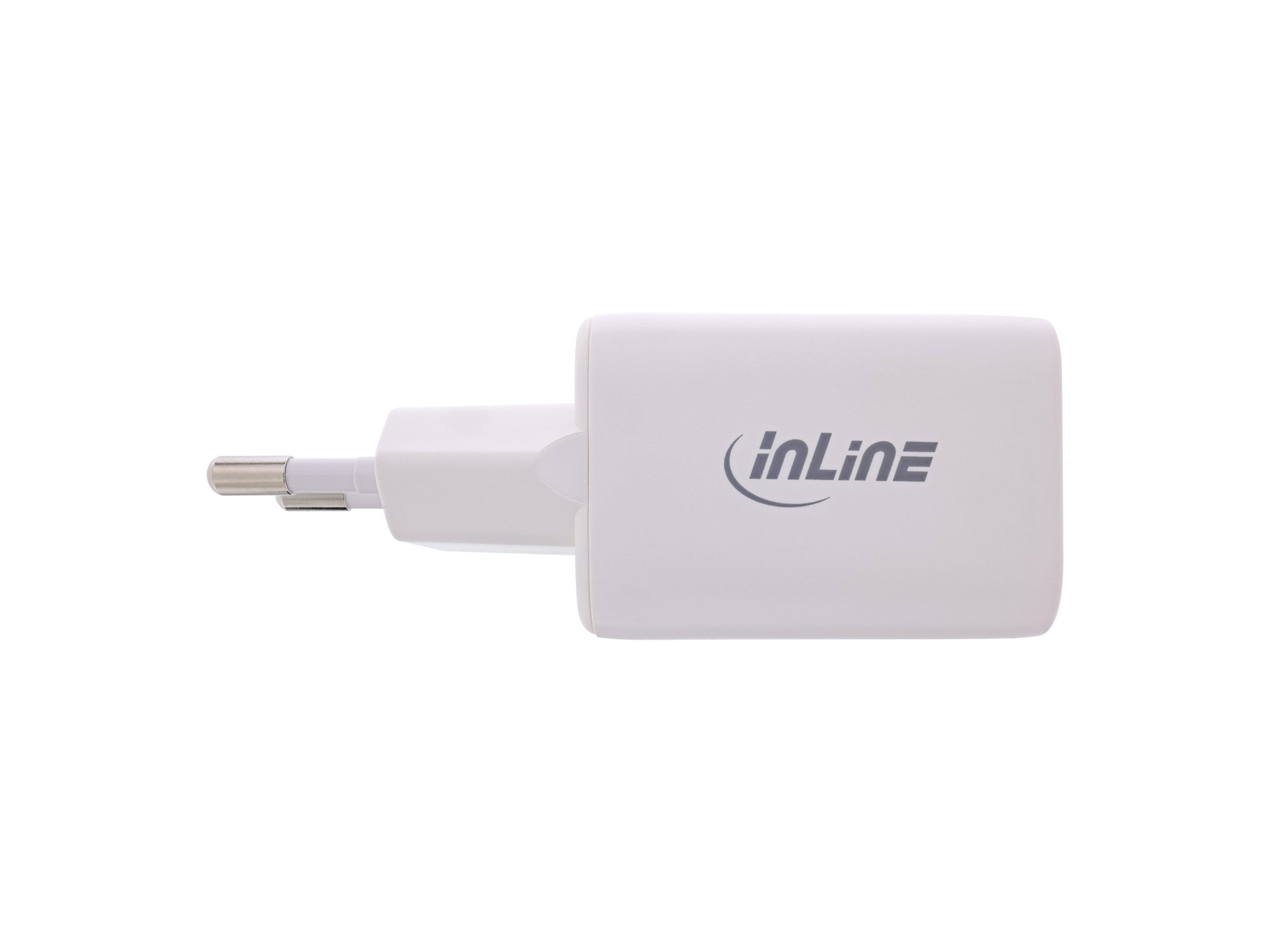 InLine USB-Netzteil 33 W Power Delivery 3.0 + Quick Charge 3.0 USB-C + USB-A Weiß