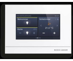 Busch-Jaeger RoomTouch 4" KNX Smart-Display 1–12fach mit Busankoppler Schwarz