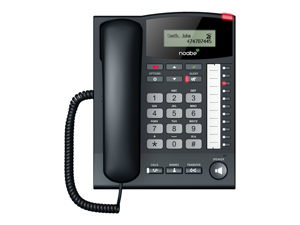 Jablocom NOABE Essence 4G GSM Tischtelefon Schwarz