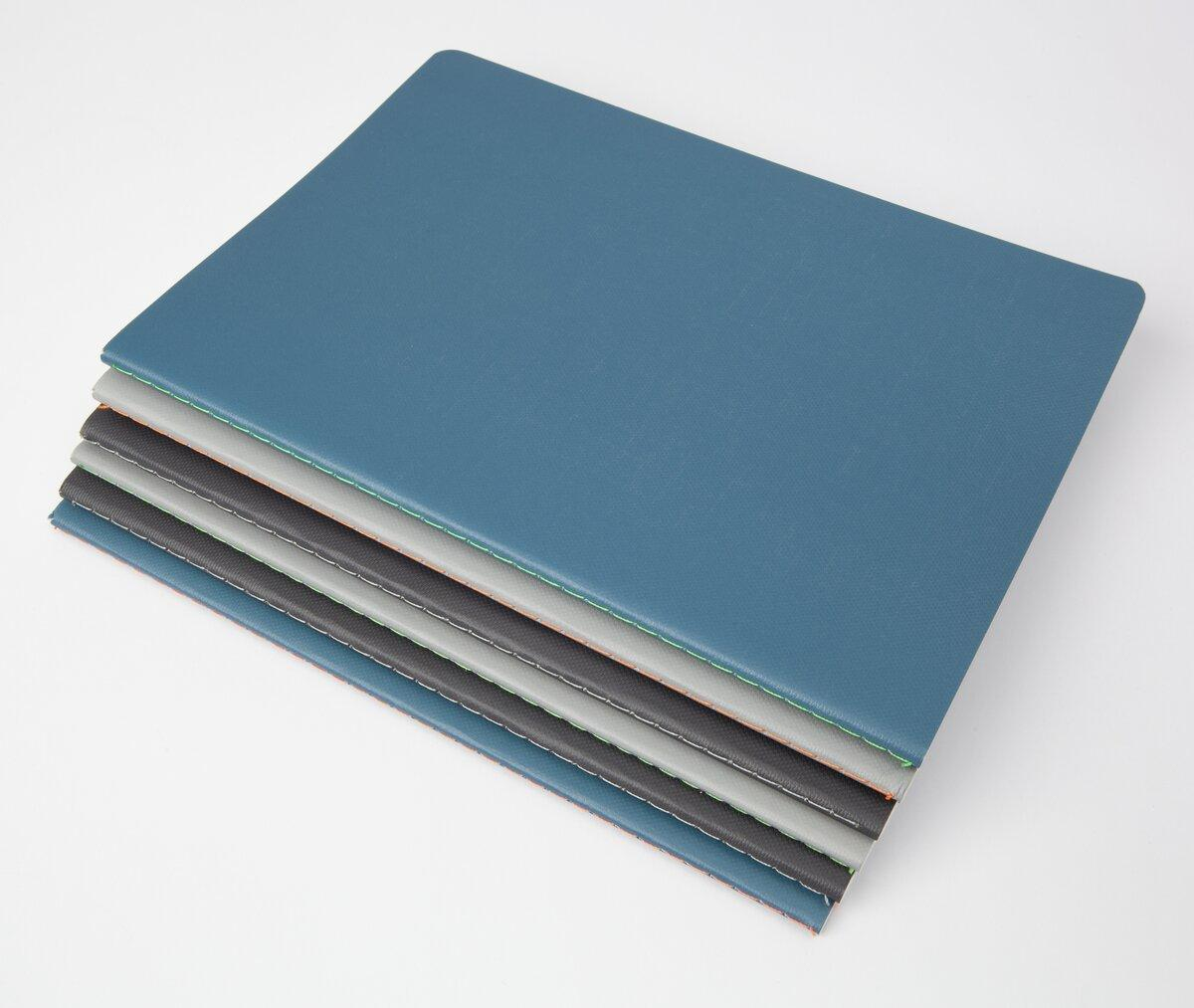 Sigel Linescape LS306 A5 68 Blätter Kariert Dunkelgrau, Grau