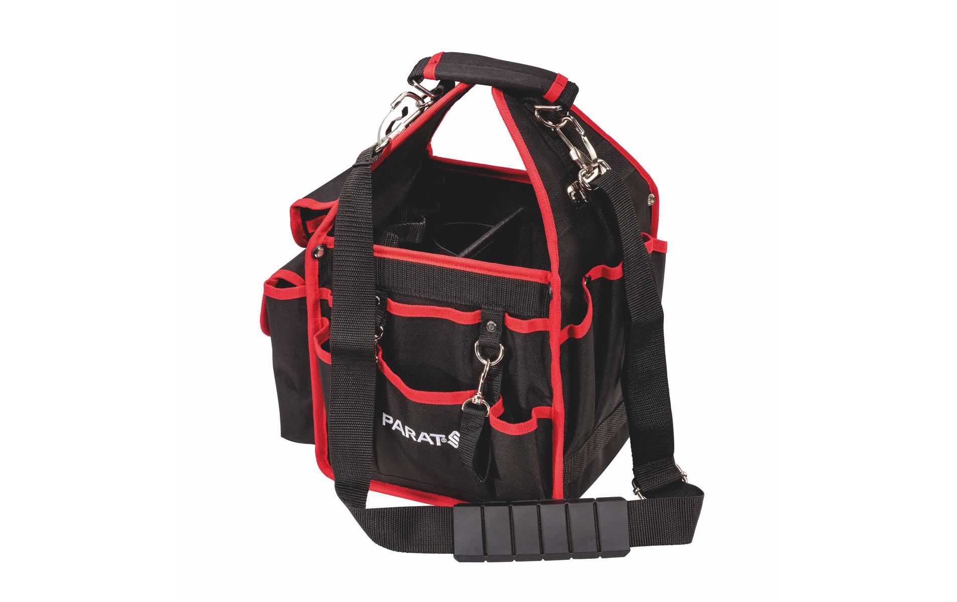 PARAT BASIC Tool Softbag S Werkzeugtasche unbestückt Nylon 215 x 235 x 400 mm Schwarz/Rot
