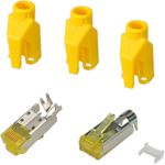 RJ45-Hirose Stecker STP, TM31 gelb, 50 Stück, 3 Elemente, Cat.6A Hersteller: HIROSE (H7642.5-50)